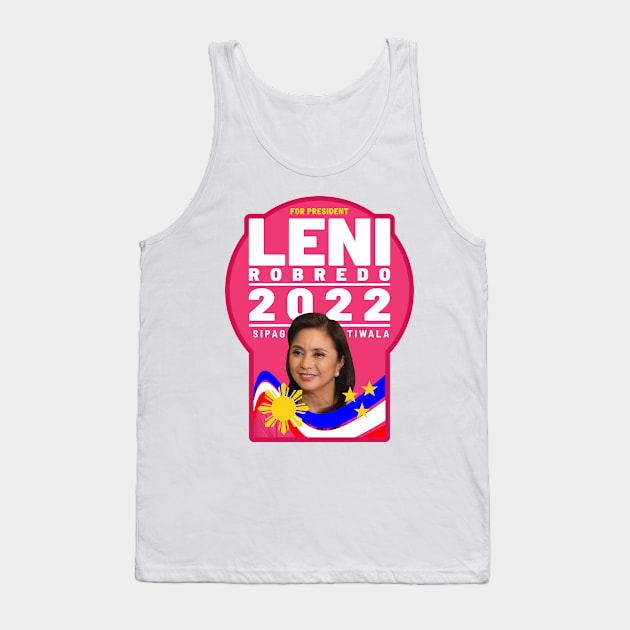 LENI ROBREDO FOR PRESIDENT 2022 ELECTION Tank Top by VERXION